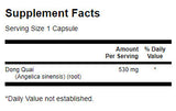 Dong Quai Root 530 mg - 100 капсули