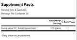 Avena Sativa Male Stamina - Max Strength 575 mg - 60 капсули