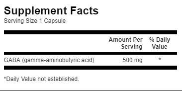 GABA 500 mg - 100 капсули