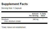 Strontium Citrate 340 mg - 60 капсули