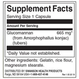 Glucomannan / Konjac Root 665 mg - 90 капсули