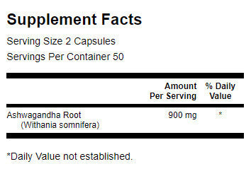 Ashwagandha Root 450 mg - 100 капсули