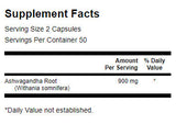 Ashwagandha Root 450 mg - 100 капсули