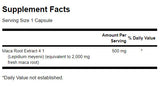 Maca 500 mg - 60 capsule