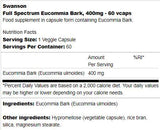 Full Spectrum Eucommia Bark 400 mg 60 κάψουλες