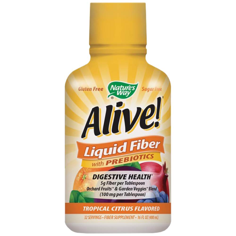 Alive! Liquid Fiber and Prebiotics - 480 мл