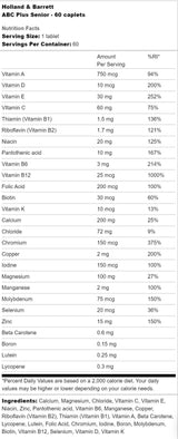 ABC Plus Senior - 60 capsule