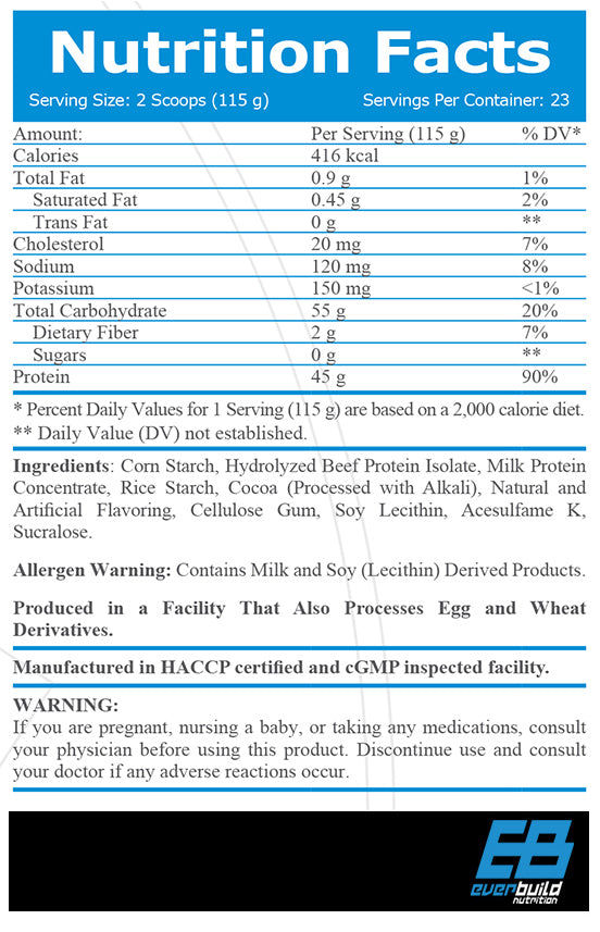 100% Beef Gainer - 2.720 KG