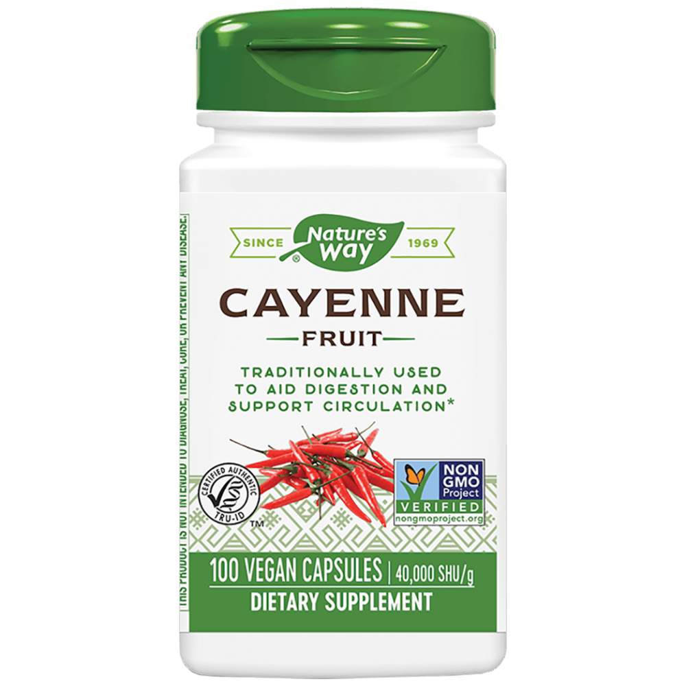 Cayenne Fruit 450 mg - 100 капсули