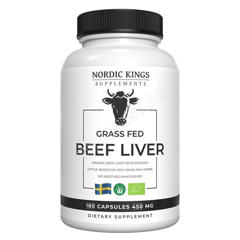 BIO Beef Liver (grass fed) 180 caps. Nordic Kings