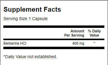 Berberine 400 mg - 60 капсули