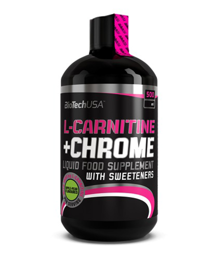 L-Carnitina lichidă + Crom 500 ml. - 0