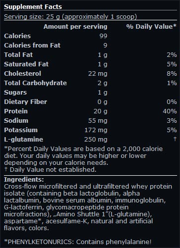 100% Whey Isolate 0.700 kg