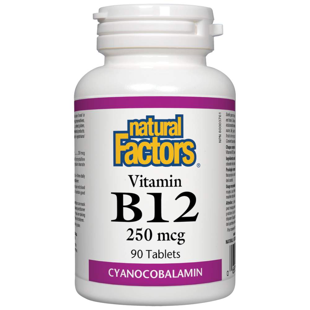 Vitamin B12 250 mcg - 90 Таблетки