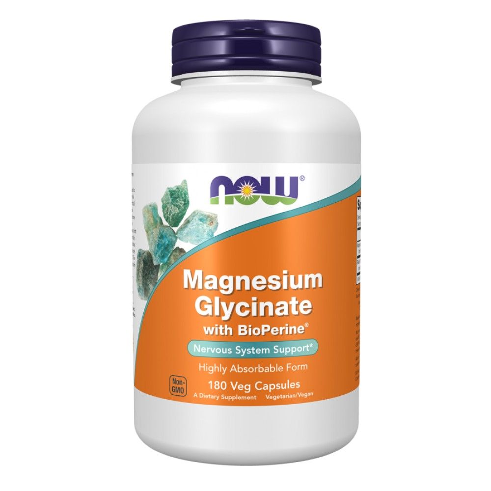 Magnesium Glycinate with BioPerine® - 180 капсули