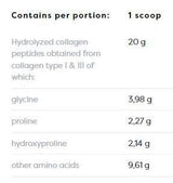 Collagen Hydrolyzed Peptides | Type I & III - 600 грама