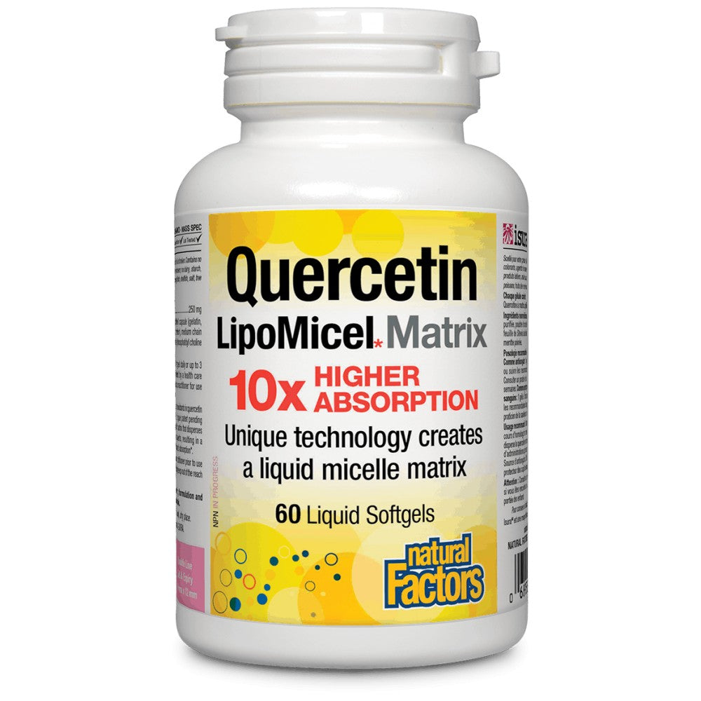 Quercetin 250 mg LipoMicel Matrix - 30 κάψουλες Gel