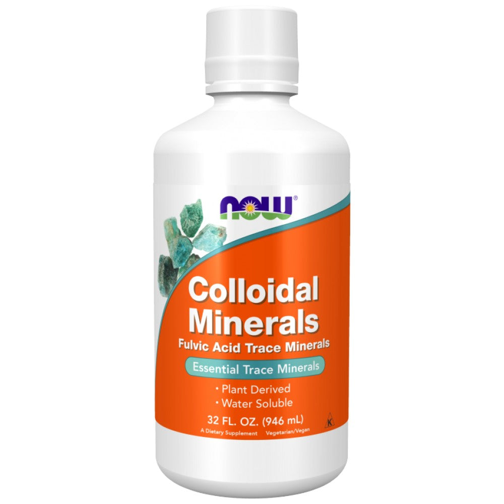 Colloidal Minerals | Fulvic Acid Trace Minerals - Natural Flavor - 946 мл