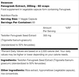 Fenugreek Extract 300 mg | Testofen 60 капсули