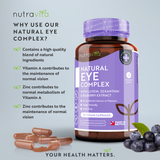 Витамини за очи /натурални/ - Natural Eye Complex 90 веган капсули