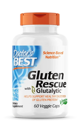 Gluten Rescue - подпомага разграждането на глутена, капсули х 60 Doctor&#039;s Best