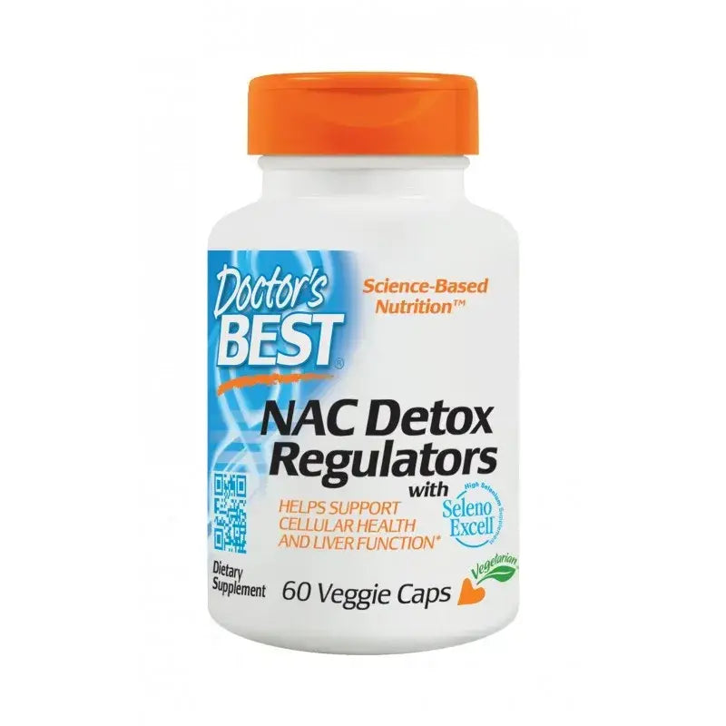 Regulatoarele Nac Detox susțin producția normală de glutation x 60 de capsule, Doctor's Best 