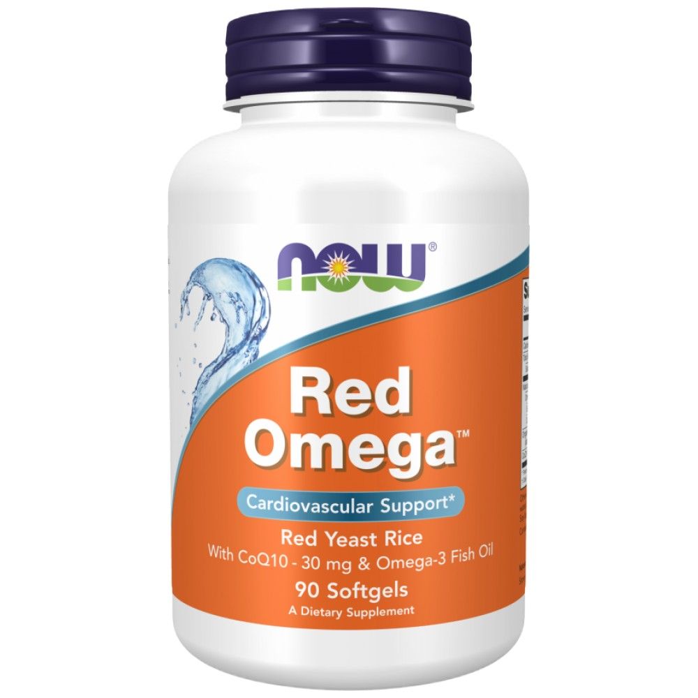 Red Omega™ | Red Yeast Rice - 180 Гел капсули