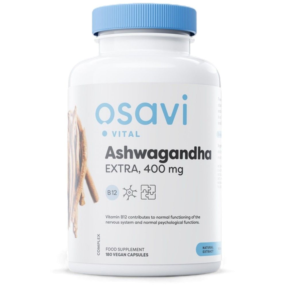 Ashwagandha Extra 400 mg - 120 капсули