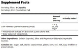 Fructe Saw Palmetto 550 mg - 100 capsule