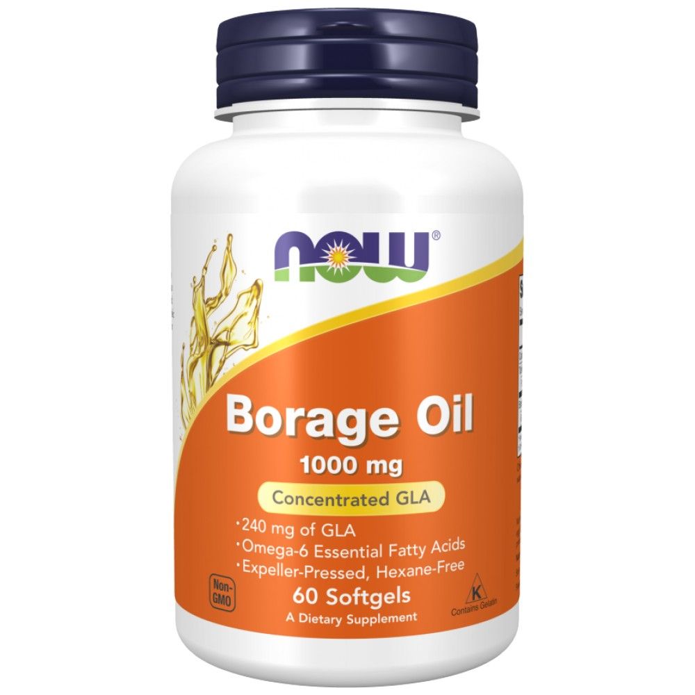 Borage Oil 1000 mg - 60 Гел капсули