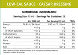 Fit Cuisine Sos Low Cal | Pansament Caesar - 425 ml