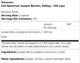 Full Spectrum Juniper Berries 520 mg 60 κάψουλες