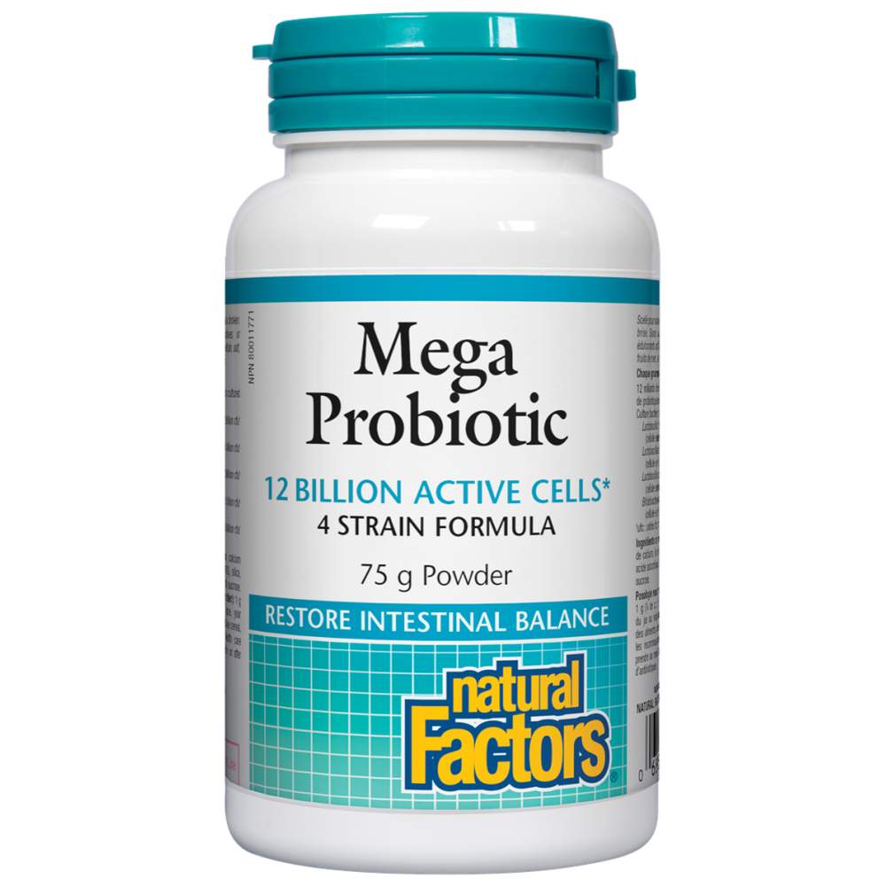 Mega Probiotic 12 Billion Active Probiotics - Powder - 75 грама