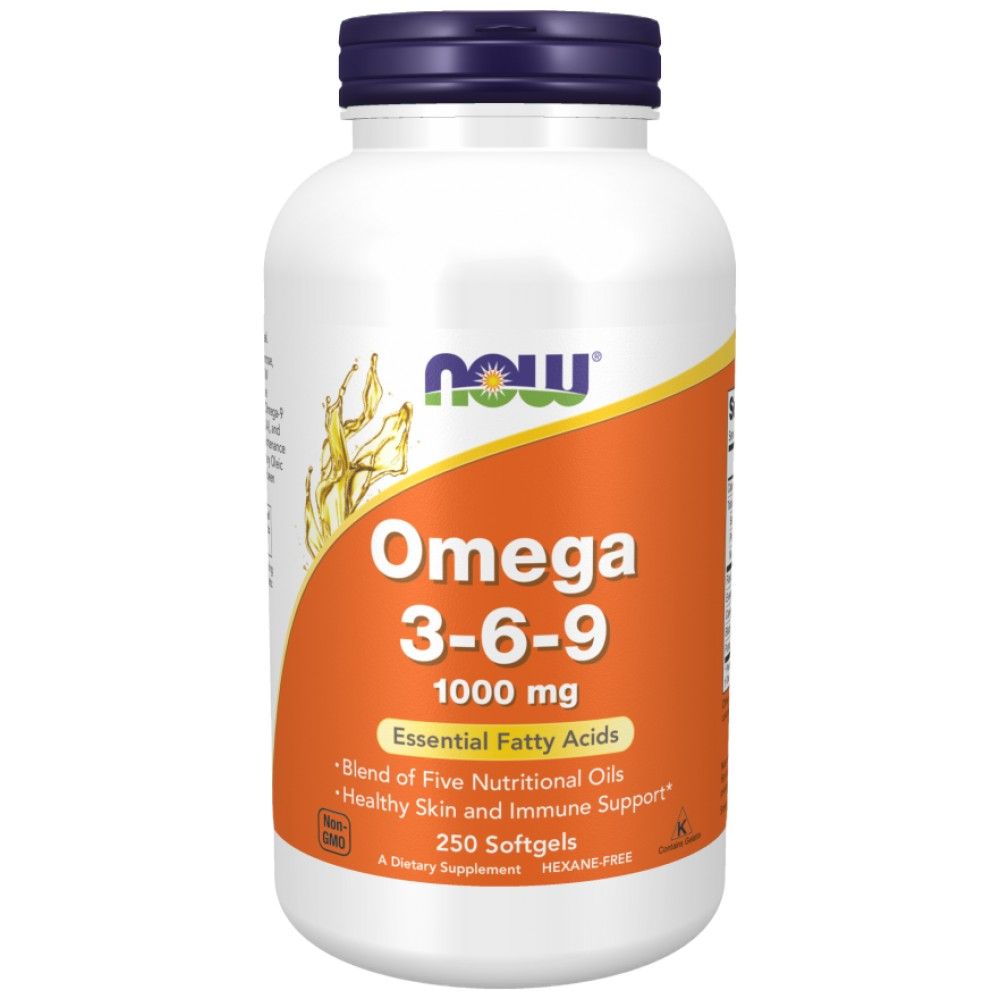 Omega 3-6-9 1000 mg - 250 Гел капсули