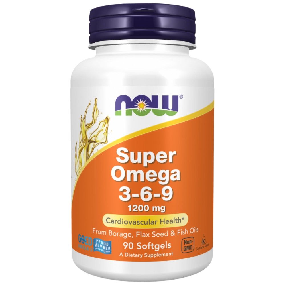 Super Omega 3-6-9 1200 mg - 90 Гел капсули