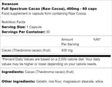 Full Spectrum Cacao 400 mg 60 κάψουλες