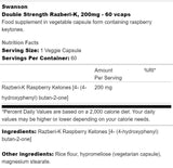 Razberi - K 200 mg | Double Strength Raspberry Ketones - 60 капсули