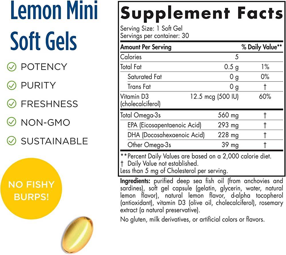 Omega ONE 560 mg - 30 κάψουλες Gel