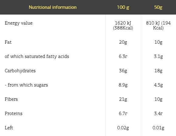 Flap Jack Oat Bar / No Sugar Added / Vegan - 16 x 50 грама