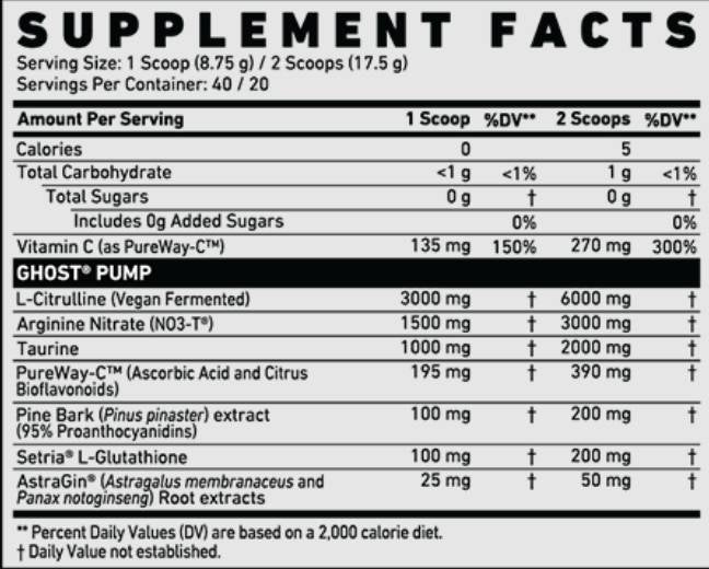 Pump V2 | Nitric Oxide Booster - 270 грама