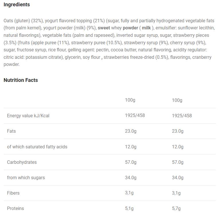 Flap Jack - Energy Oat Bar - 90 грама