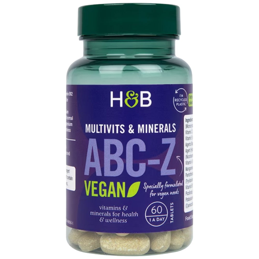 ABC to Z | Vegan Multivitamins - 60 Таблетки