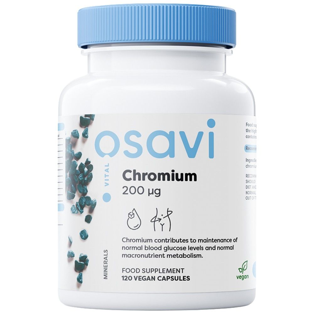 Chromium Picolinate 200 mcg - 120 капсули