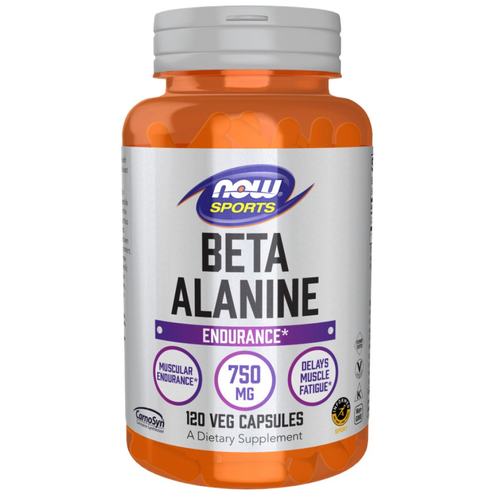 Beta-Alanine 750 mg | CarnoSyn® - 120 капсули