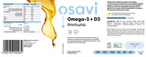 Omega-3 + D3 Immuno - 180 Гел капсули