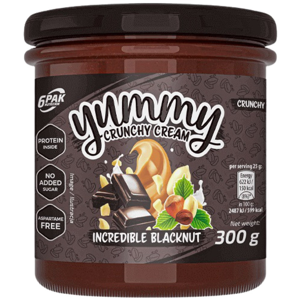 Yummy Cream Incredible Blacknut [300 γραμμάρια, 12 δόσεις]