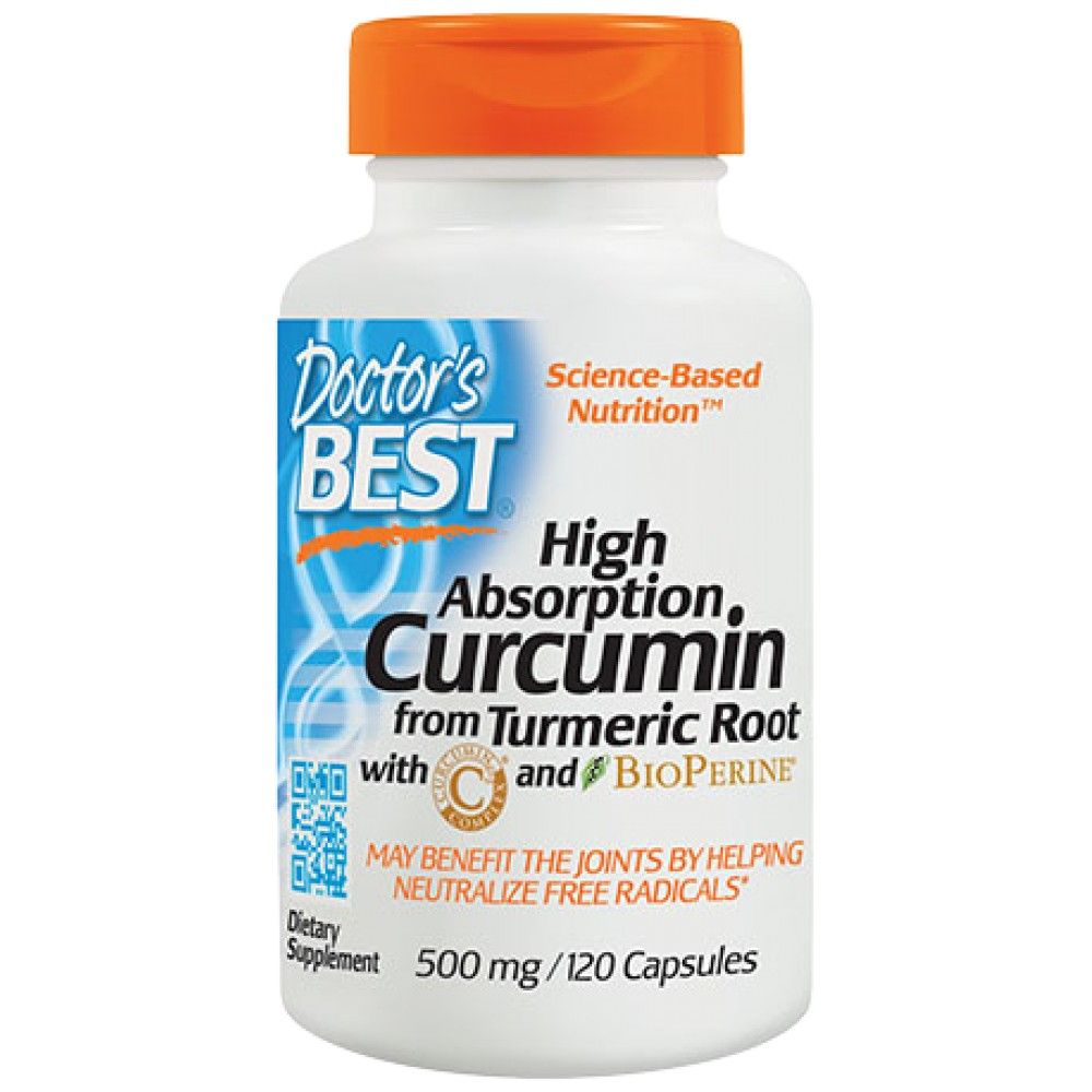 High Absorption Curcumin 500mg - 120 капсули