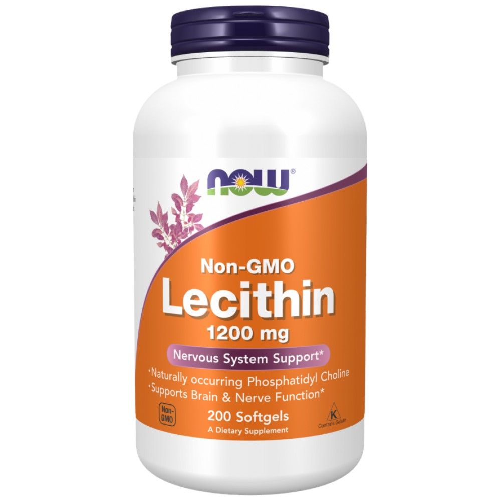 Lecithin / Soy 1200 mg - 200 Гел капсули