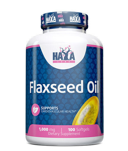 Flax Seed Oil Organic 1000mg. / 100 Softgels