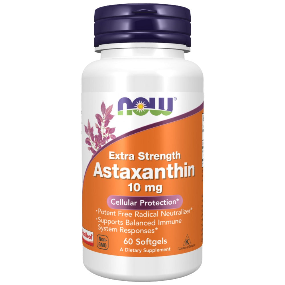 Astaxanthin 10 mg Extra Strength - 60 Гел капсули